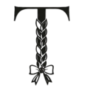 The Tressing Room Logo with Transparent Background