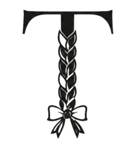 The Tressing Room Logo with Transparent Background